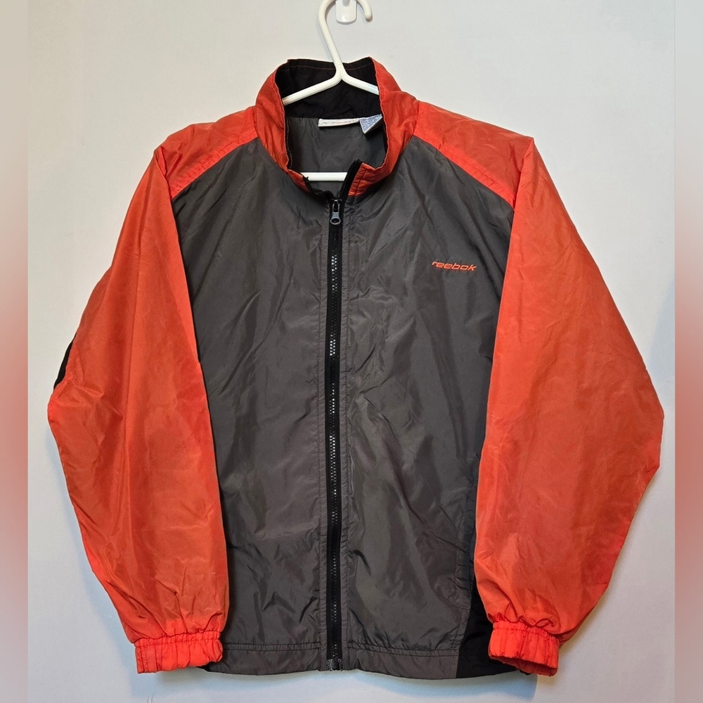 Boy's Reebok Red and Black Lightweight Jacket size LG